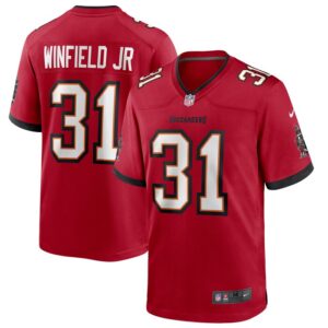 Antoine Winfield Jr. Tampa Bay Buccaneers Nike Game Jersey - Red- 49Native