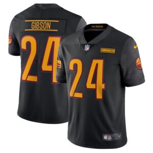 Antonio Gibson Washington Commanders Nike Alternate Vapor Limited Jersey - Black- 49Native
