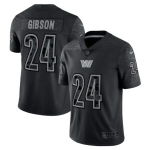 Antonio Gibson Washington Commanders Nike RFLCTV Limited Jersey - Black- 49Native
