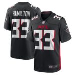 Antonio Hamilton Atlanta Falcons Nike Game Jersey -  Black- 49Native