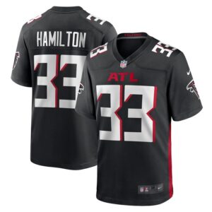 Antonio Hamilton Atlanta Falcons Nike Game Jersey -  Black- 49Native