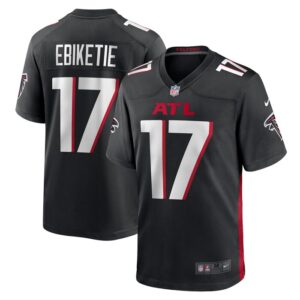 Arnold Ebiketie Atlanta Falcons Nike Team Game Jersey -  Black- 49Native