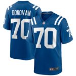 Art Donovan Indianapolis Colts Nike Game Retired Player Jersey - Royal- 49Native