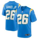 Asante Samuel Jr. Los Angeles Chargers Nike Game Player Jersey - Powder Blue- 49Native