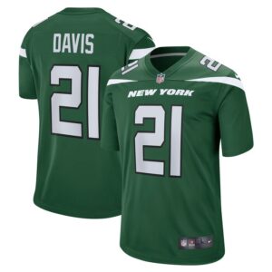 Ashtyn Davis New York Jets Nike Game Player Jersey - Gotham Green- 49Native