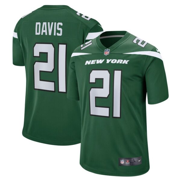 Ashtyn Davis New York Jets Nike Game Player Jersey - Gotham Green- 49Native