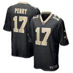 A.T. Perry New Orleans Saints Nike Team Game Jersey -  Black- 49Native