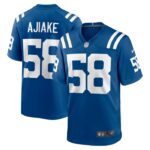 Austin Ajiake Indianapolis Colts Nike Game Jersey -  Royal- 49Native