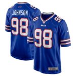 Austin Johnson Buffalo Bills Nike  Game Jersey -  Royal- 49Native