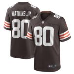 Austin Watkins Jr. Cleveland Browns Nike Team Game Jersey -  Brown- 49Native