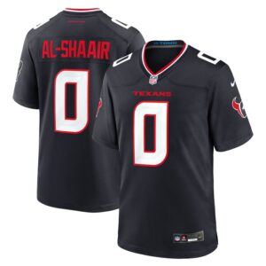 Azeez Al-Shaair Houston Texans Nike Team Game Jersey -  Navy- 49Native