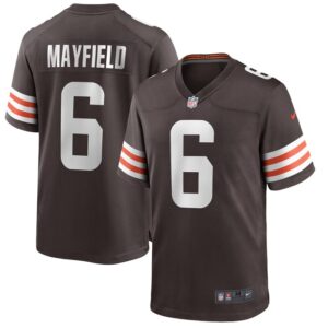 Baker Mayfield Cleveland Browns Nike Game Player Jersey - Brown- 49Native