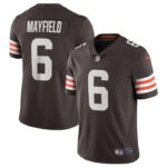 Baker Mayfield Cleveland Browns Nike Vapor Limited Player Jersey - Brown- 49Native
