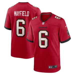 Baker Mayfield Tampa Bay Buccaneers Nike Team Game Jersey - Red- 49Native