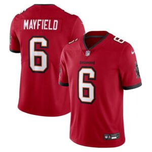 Baker Mayfield Tampa Bay Buccaneers Nike  Vapor Untouchable Limited Jersey - Red- 49Native
