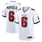 Baker Mayfield Tampa Bay Buccaneers Nike Away Game Jersey - White- 49Native