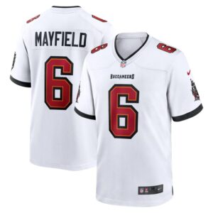 Baker Mayfield Tampa Bay Buccaneers Nike Away Game Jersey - White- 49Native