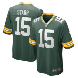 Bart Starr Green Bay Packers Nike Retired Player Game Jersey - Green- 49Native
