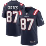 Ben Coates New England Patriots Nike Game Retired Player Jersey - Navy- 49Native
