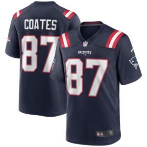 Ben Coates New England Patriots Nike Game Retired Player Jersey - Navy- 49Native