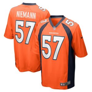 Ben Niemann Denver Broncos Nike Team Game Jersey -  Orange- 49Native