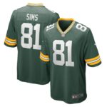 Ben Sims Green Bay Packers Nike Team Game Jersey -  Green- 49Native