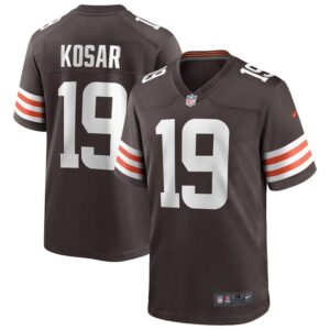 Bernie Kosar Cleveland Browns Nike Game Retired Player Jersey - Brown- 49Native