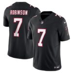 Bijan Robinson Atlanta Falcons Nike Alternate Vapor F.U.S.E. Limited Jersey - Black- 49Native