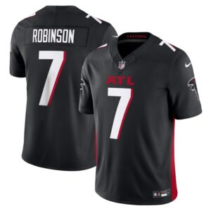 Bijan Robinson Atlanta Falcons Nike Vapor F.U.S.E. Limited Jersey - Black- 49Native