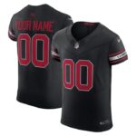 Arizona Cardinals Nike  Vapor F.U.S.E. Elite Custom Jersey - Black- 49Native