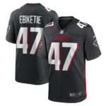 Arnold Ebiketie Atlanta Falcons Nike Game Player Jersey - Black- 49Native