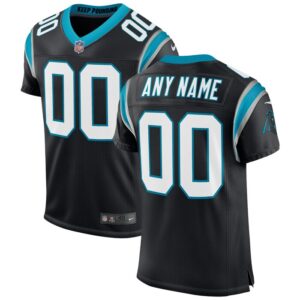 Carolina Panthers Nike Classic Custom Elite Jersey - Black- 49Native