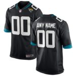 Jacksonville Jaguars Nike Custom Game Jersey - Black- 49Native