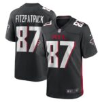 John FitzPatrick Atlanta Falcons Nike Game Player Jersey - Black- 49Native