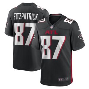 John FitzPatrick Atlanta Falcons Nike Game Player Jersey - Black- 49Native
