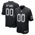 Las Vegas Raiders Nike Custom Game Jersey - Black- 49Native