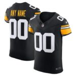 Pittsburgh Steelers Nike  Vapor F.U.S.E. Elite Custom Jersey - Black- 49Native