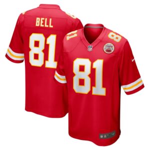 Blake Bell Kansas City Chiefs Nike Game Player Jersey - Red- 49Native
