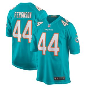 Blake Ferguson Miami Dolphins Nike Game Player Jersey - Aqua- 49Native