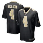 Blake Gilikin New Orleans Saints Nike Game Player Jersey - Black- 49Native