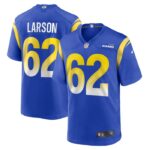 Blake Larson Los Angeles Rams Nike Game Jersey -  Royal- 49Native