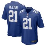 Bobby McCain New York Giants Nike Game Player Jersey - Royal- 49Native
