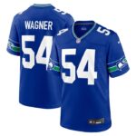 Bobby Wagner Seattle Seahawks Nike Throwback Player Game Jersey - Royal- 49Native