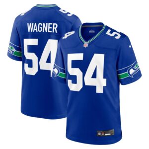 Bobby Wagner Seattle Seahawks Nike Throwback Player Game Jersey - Royal- 49Native