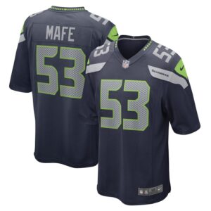Boye Mafe Seattle Seahawks Nike Game Player Jersey - College Navy- 49Native