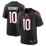 Brad Robbins Cincinnati Bengals Nike Team Game Jersey -  Black- 49Native