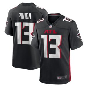 Bradley Pinion Atlanta Falcons Nike Game Player Jersey - Black- 49Native