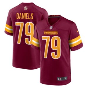 Braeden Daniels Washington Commanders Nike Team Game Jersey - Burgundy- 49Native