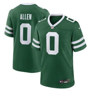 Braelon Allen New York Jets Nike Game Jersey - Legacy Green- 49Native