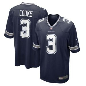 Brandin Cooks Dallas Cowboys Nike  Game Jersey - Navy- 49Native